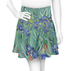 Irises (Van Gogh) Skater Skirt - Medium