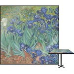 Irises (Van Gogh) Square Table Top - 24"