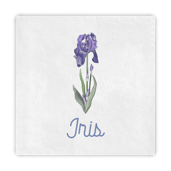 Custom Irises (Van Gogh) Decorative Paper Napkins