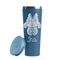 Irises (Van Gogh) Steel Blue RTIC Everyday Tumbler - 28 oz. - Lid Off