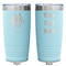 Irises (Van Gogh) Teal Polar Camel Tumbler - 20oz -Double Sided - Approval