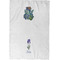 Irises (Van Gogh) Waffle Towel - Partial Print - Approval Image