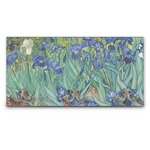 Irises (Van Gogh) Wall Mounted Coat Rack