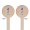 Irises (Van Gogh) Wooden 7.5" Stir Stick - Round - Double Sided - Front & Back
