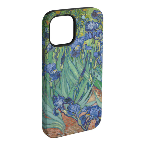 Custom Irises (Van Gogh) iPhone Case - Rubber Lined - iPhone 15 Plus