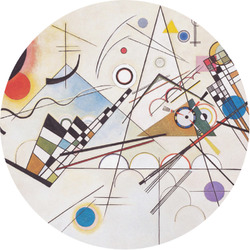 Kandinsky Composition 8 Multipurpose Round Labels - 1"