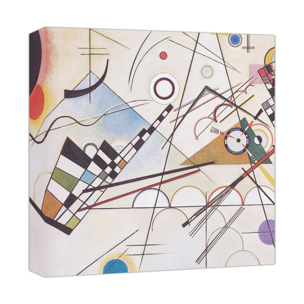 Custom Kandinsky Composition 8 Canvas Print - 12x12