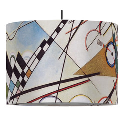 Kandinsky Composition 8 16" Drum Pendant Lamp - Fabric