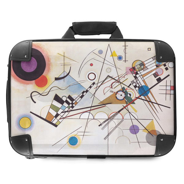 Custom Kandinsky Composition 8 Hard Shell Briefcase - 18"