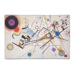 Kandinsky Composition 8 2' x 3' Indoor Area Rug