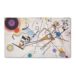 Kandinsky Composition 8 3' x 5' Indoor Area Rug