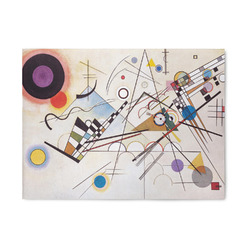 Kandinsky Composition 8 5' x 7' Indoor Area Rug