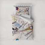 Kandinsky Composition 8 Duvet Cover Set - Twin