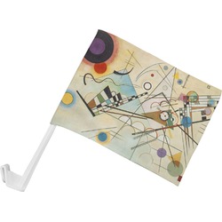 Kandinsky Composition 8 Car Flag - Small