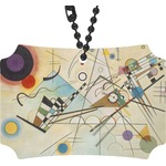 Kandinsky Composition 8 Rear View Mirror Ornament