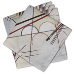 Kandinsky Composition 8 Cloth Cocktail Napkins - Set of 4