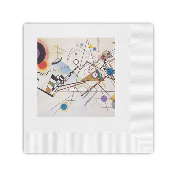 Custom Kandinsky Composition 8 Coined Cocktail Napkins