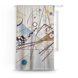 Kandinsky Composition 8 Curtain Panel - Custom Size