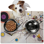 Kandinsky Composition 8 Dog Food Mat - Medium