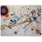 Kandinsky Composition 8 Dog Food Mat - Medium without bowls