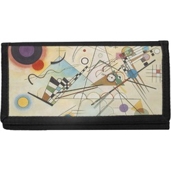 Kandinsky Composition 8 Canvas Checkbook Cover