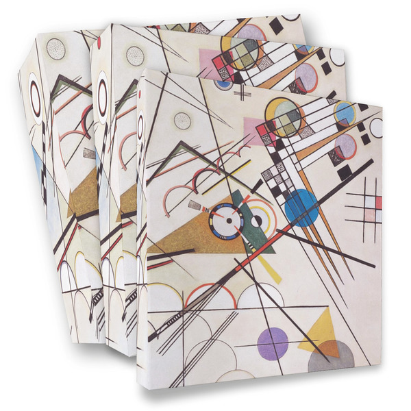 Custom Kandinsky Composition 8 3 Ring Binder - Full Wrap