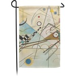 Kandinsky Composition 8 Small Garden Flag - Double Sided