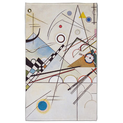Kandinsky Composition 8 Golf Towel - Poly-Cotton Blend - Large