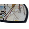Kandinsky Composition 8 Iron on Shield 3 Detail