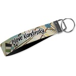 Kandinsky Composition 8 Webbing Keychain Fob - Large