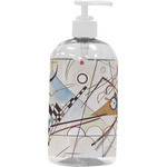 Kandinsky Composition 8 Plastic Soap / Lotion Dispenser (16 oz - Large - White)