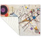 Kandinsky Composition 8 Linen Placemat - Folded Corner (single side)