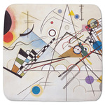 Kandinsky Composition 8 Memory Foam Bath Mat - 48"x48"