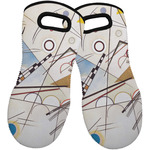 Kandinsky Composition 8 Neoprene Oven Mitts - Set of 2