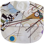 Kandinsky Composition 8 Velour Baby Bib