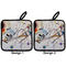 Kandinsky Composition 8 Pot Holders - Set of 2 APPROVAL