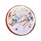 Kandinsky Composition 8 Printed Icing Circle - Small - On Cookie