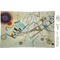Kandinsky Composition 8 Rectangular Appetizer / Dessert Plate