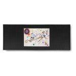 Kandinsky Composition 8 Rubber Bar Mat