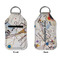 Kandinsky Composition 8 Sanitizer Holder Keychain - Small APPROVAL (Flat)