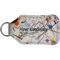 Kandinsky Composition 8 Sanitizer Holder Keychain - Small (Back)