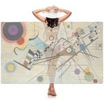 Kandinsky Composition 8 Sheer Sarong