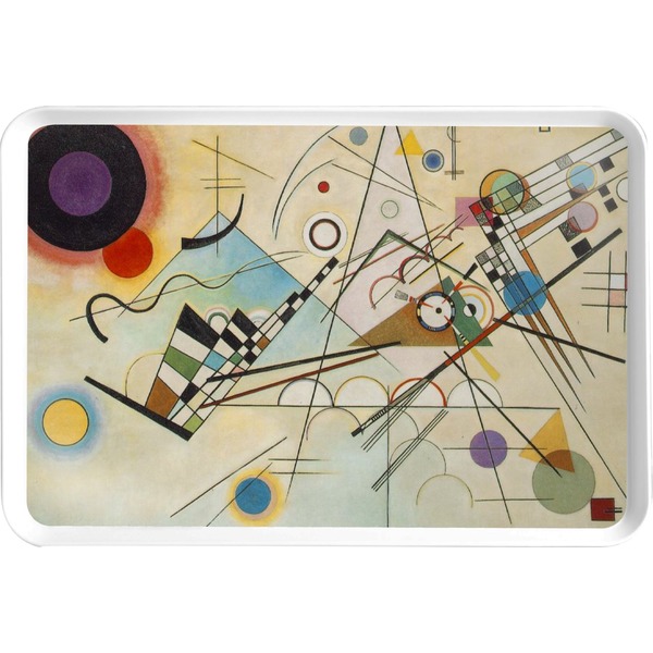 Custom Kandinsky Composition 8 Serving Tray