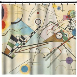 Kandinsky Composition 8 Shower Curtain - 71" x 74"