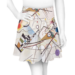 Kandinsky Composition 8 Skater Skirt - Medium