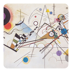 Kandinsky Composition 8 Square Decal - Small