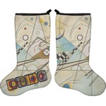 Kandinsky Composition 8 Holiday Stocking - Double-Sided - Neoprene