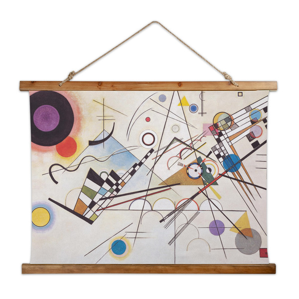 Custom Kandinsky Composition 8 Wall Hanging Tapestry - Wide