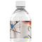 Kandinsky Composition 8 Water Bottle Label - Back View