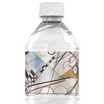 Kandinsky Composition 8 Water Bottle Labels - Custom Sized